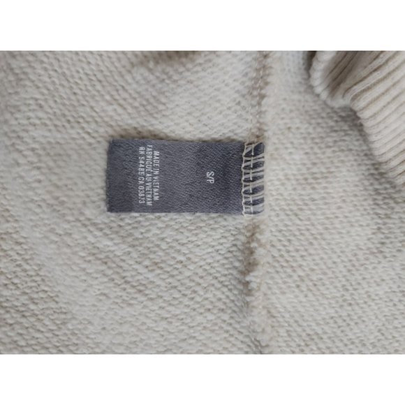 Aerie Women's Rainbow Stripes Dolman Sleeve Crewneck Sweatshirt Gray/Multi S/P - Picture 12 of 13